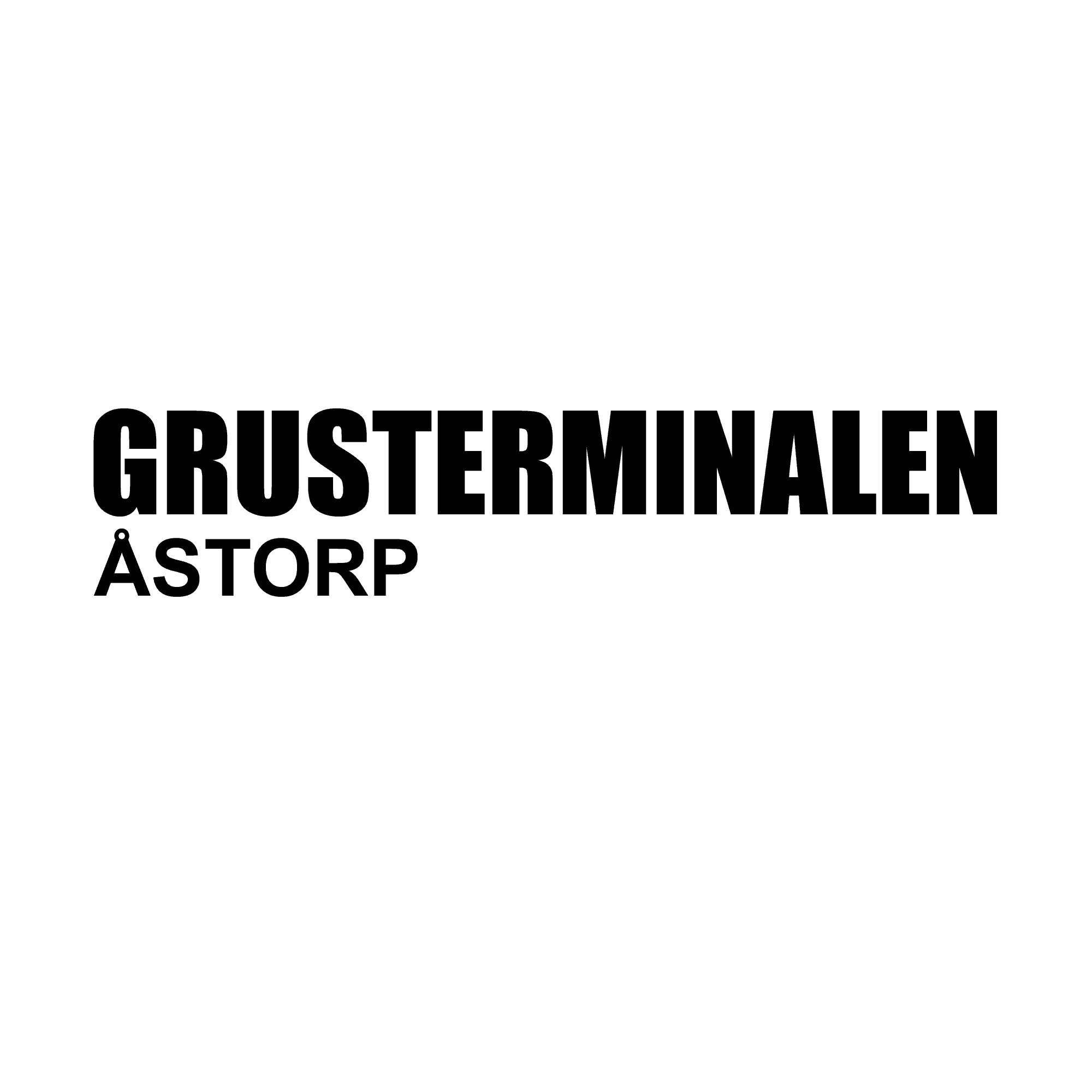 Grusterminalen, logotyp